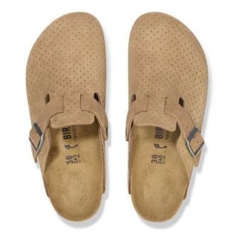 Boston Suède met reliëf en stippen, nieuw beige