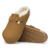 Boston Vl Corduroy Teddy Shearling Suède Leer Bont