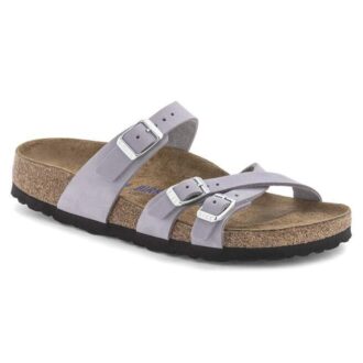 Franca Soft FootbedN Nubuckleer Purple Fog