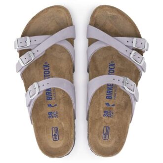 Franca Soft FootbedN Nubuckleer Purple Fog