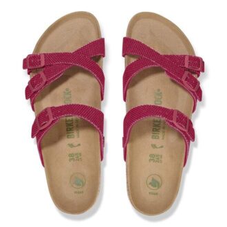 Franca Vegan Textiel Fuchsia Tulip