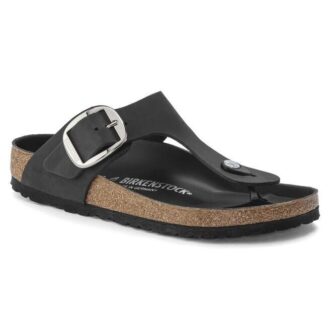 Gizeh Big Buckle Natuurlijk leer geolied