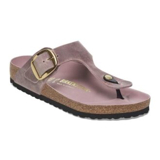 Gizeh Big Buckle Natuurlijk leer geolied