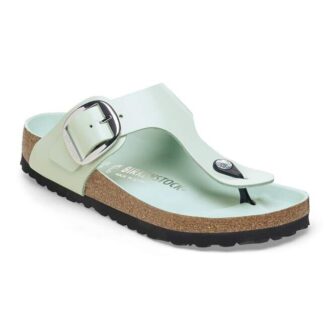 Gizeh Big Buckle Natuurlijk leer lak