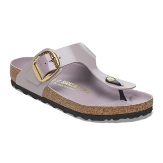 Gizeh Big Buckle Natuurlijk leer lak