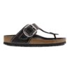 Gizeh Big Buckle Natuurlijk leer Lakzwart Gizeh Big Buckle Natuurlijk leer Lakzwart