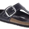 Gizeh Big Buckle Natuurlijk leer Lakzwart Gizeh Big Buckle Natuurlijk leer Lakzwart
