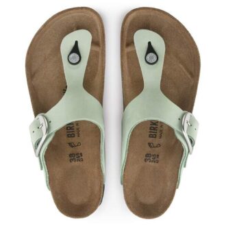 Gizeh Big Buckle Nubuckleer Matcha