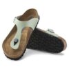Gizeh Soft Footbed Nubuckleer Matcha Gizeh Soft Footbed Nubuckleer Matcha