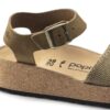 Glenda suède leer-textiel vervaagde kaki Glenda suède leer-textiel vervaagde kaki