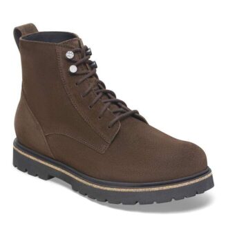 Highwood Lace Mid Heren Suède