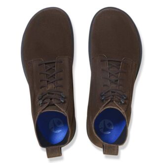 Highwood Lace Mid Heren Suède