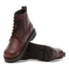Highwood Lace Mid Heren Leer Chocolade Highwood Lace Mid Heren Leer Chocolade