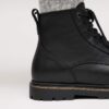 Highwood Lace Mid Heren Leer Zwart Highwood Lace Mid Heren Leer Zwart