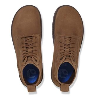 Highwood Lace Mid Heren Suède