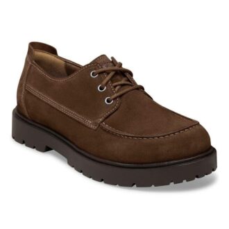 Highwood Moc Lace Low suède leer