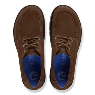 Highwood Moc Lace Low suède leer
