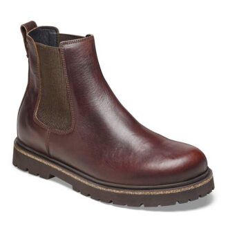 Highwood Slip-on Heren Leer Chocoladebruin