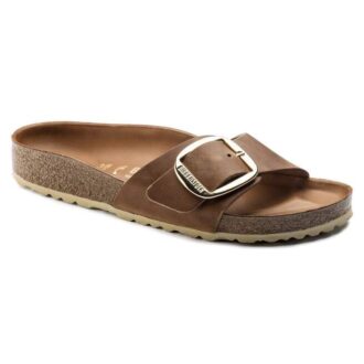 Madrid Big Buckle, natuurlijk geolied leer