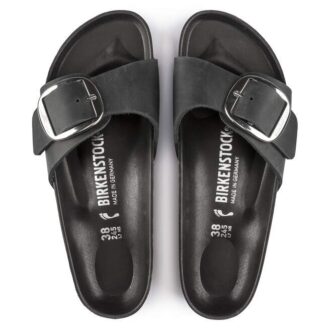 Madrid Big Buckle, natuurlijk geolied leer