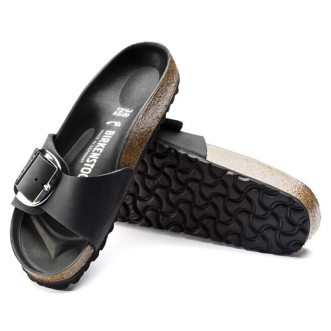 Madrid Big Buckle, natuurlijk geolied leer Madrid Big Buckle, natuurlijk geolied leer