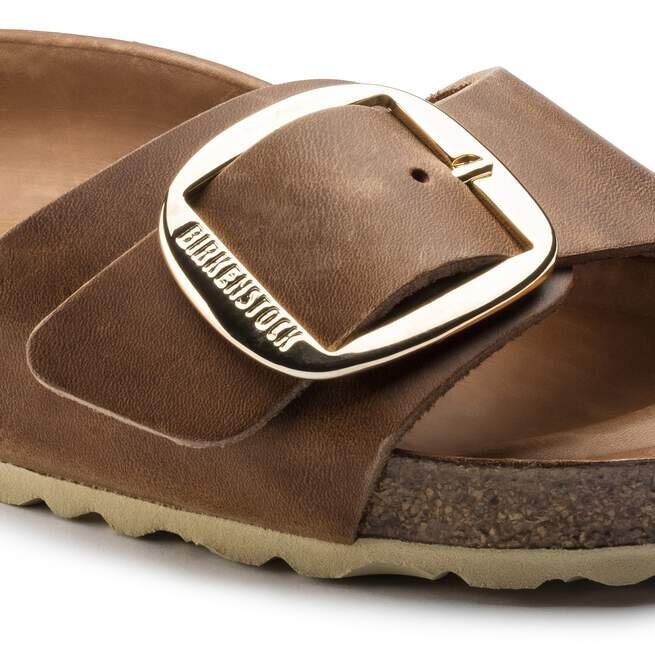 Madrid Big Buckle, natuurlijk geolied leer Madrid Big Buckle, natuurlijk geolied leer