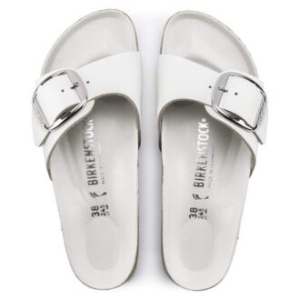 Madrid Big Buckle Natuurlijk leer