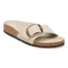 Madrid Big Buckle Natuurlijk leer Lak
