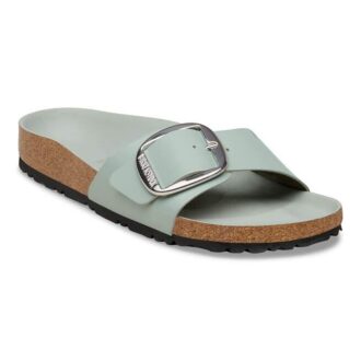 Madrid Big Buckle Natuurlijk leer Lak