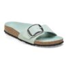 Madrid Big Buckle Natuurlijk leer Lak