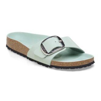 Madrid Big Buckle Natuurlijk leer Lak
