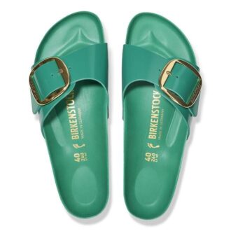 Madrid Big Buckle Natuurlijk leer Lak