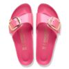 Madrid Big Buckle Natuurlijk leer Lak