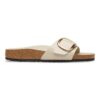 Madrid Big Buckle Natuurlijk leer Lak