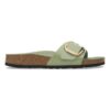 Madrid Big Buckle Natuurlijk leer Lak