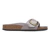 Madrid Big Buckle Natuurlijk leer Lak