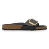 Madrid Big Buckle Natuurlijk leer Lak