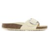 Madrid Big Buckle Natuurlijk leer Lak