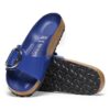 Madrid Big Buckle Natuurlijk leer Lak