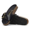 Madrid Big Buckle Natuurlijk leer Lak