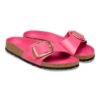 Madrid Big Buckle Natuurlijk leer Lak