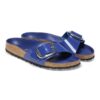 Madrid Big Buckle Natuurlijk leer Lak