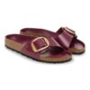 Madrid Big Buckle Natuurlijk leer Lak