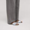 Madrid Big Buckle Natuurlijk leer Lak