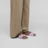 Madrid Big Buckle Natuurlijk leer Lak
