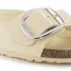 Madrid Big Buckle Natuurlijk leer Lak