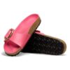 Madrid Big Buckle Natuurlijk leer Lak