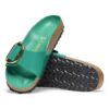 Madrid Big Buckle Natuurlijk leer Lak