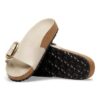 Madrid Big Buckle Natuurlijk leer Lak