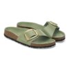 Madrid Big Buckle Natuurlijk leer Lak